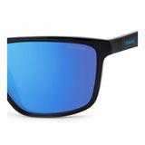 Polaroid PLD-7044S-OY4-5X-60 Sports Sunglasses Size - 60 Black / Blue Mirrored