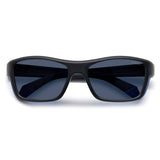 Polaroid PLD-7046S-OY4-C3-57 Rectangle Sunglasses Size - 57 Black / Blue