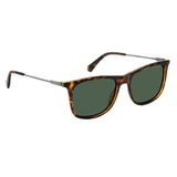 Polaroid PLD-4145SX-086-UC-55 Wayfarer Sunglasses Brown/ Green Size - 55