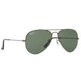 Ray-Ban RB-3025I-004-58-58 Aviator Polarized Sunglasses Size - 58 Gunmetal / Green Polarized