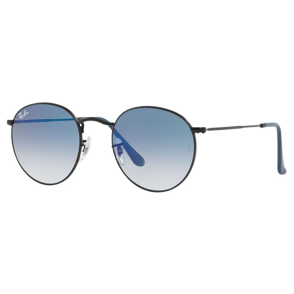 Ray-Ban RB-3447I-006-3F-50 Round Sunglasses Size - 50 Black / Blue Gradient
