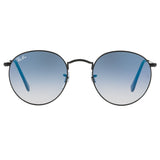 Ray-Ban RB-3447I-006-3F-50 Round Sunglasses Size - 50 Black / Blue Gradient