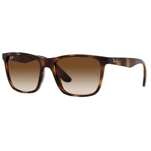 Ray-Ban RB-4349I-710-13-56 Rectangle Sunglasses Size - 56 Tortoise / Brown Gradient