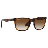 Ray-Ban RB-4349I-710-13-56 Rectangle Sunglasses Size - 56 Tortoise / Brown Gradient