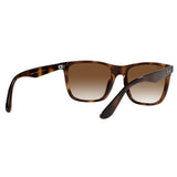 Ray-Ban RB-4349I-710-13-56 Rectangle Sunglasses Size - 56 Tortoise / Brown Gradient