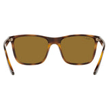 Ray-Ban RB-4349I-710-83-56 Rectangle Polarized Sunglasses Size - 56 Tortoise / Dark Brown Polarized