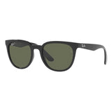 Ray-Ban RB-4381I-601-9A-53 Oval Polarized Sunglasses Size - 53 Black / Green Polarized