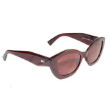 Tommy Hilfiger TH-1562-C5-51 Cat-Eye Sunglasses Size - 51 Maroon/ Brown