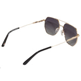 Tommy Hilfiger TH-1569-C4-58 Rectangle Polarized Sunglasses Size - 58 Gold / Grey