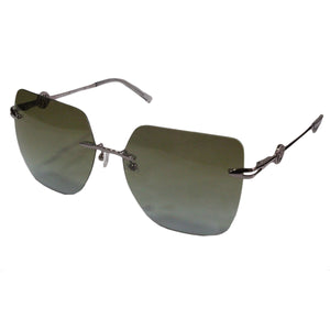 Tommy Hilfiger TH-2641-C6-58 Butterfly Sunglasses Size - 59 Gunmetal / Green