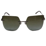 Tommy Hilfiger TH-2641-C6-58 Butterfly Sunglasses Size - 59 Gunmetal / Green