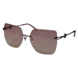 Tommy Hilfiger TH-2641-C7-58 Butterfly Sunglasses Size - 59 Gunmetal / Pink