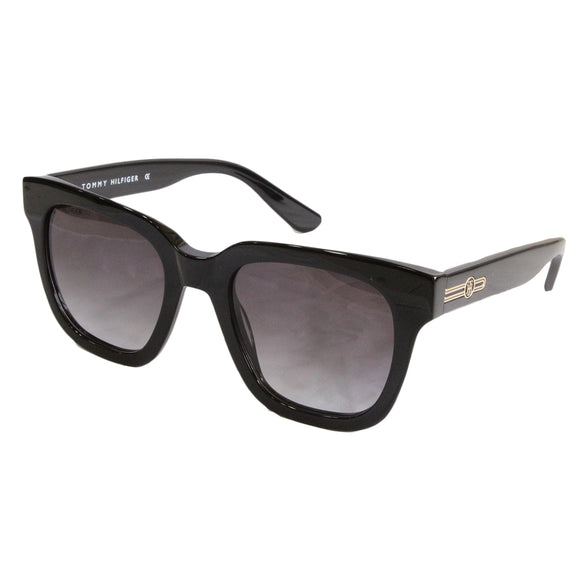 Tommy Hilfiger TH-7200-C1-52 Square Sunglasses Size - 52 Black/ Grey