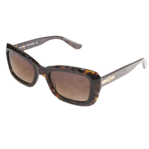 Tommy Hilfiger TH-7201-C2-53 Oval Sunglasses Size - 53 Brown / Brown
