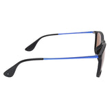 Fastrack C103BR3P Square Polarized Sunglasses Size - 54 Black / Red