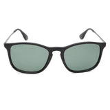 Fastrack C103GR2P Square Polarized Sunglasses Size - 54 Black / Green