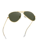 Ray-Ban RB-3025I-L0205-58 Aviator Sunglasses Size - 58 Gold / Green