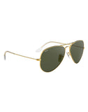 Ray-Ban RB-3025I-L0205-58 Aviator Sunglasses Size - 58 Gold / Green