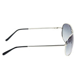 Fastrack M050BU7 Aviator Sunglasses Size - 64 Silver / Grey
