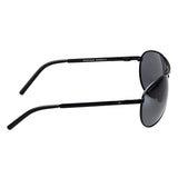 Fastrack M062BK1 Aviator Sunglasses Black / Black