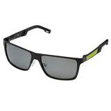 Fastrack M101GR2 Rectangle Sunglasses Size - 57 Black / Green