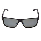 Fastrack M101GR2 Rectangle Sunglasses Size - 57 Black / Green