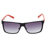 Fastrack M144BK1 Rectangle Sunglasses Size - 54 Black / Grey