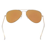 Fastrack M165BR14 Aviator Sunglasses  Gold / Blue