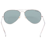 Fastrack M165GR17G Aviator Sunglasses Gold / Green