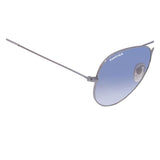 Fastrack M165GY19G Aviator Sunglasses  Silver / Blue