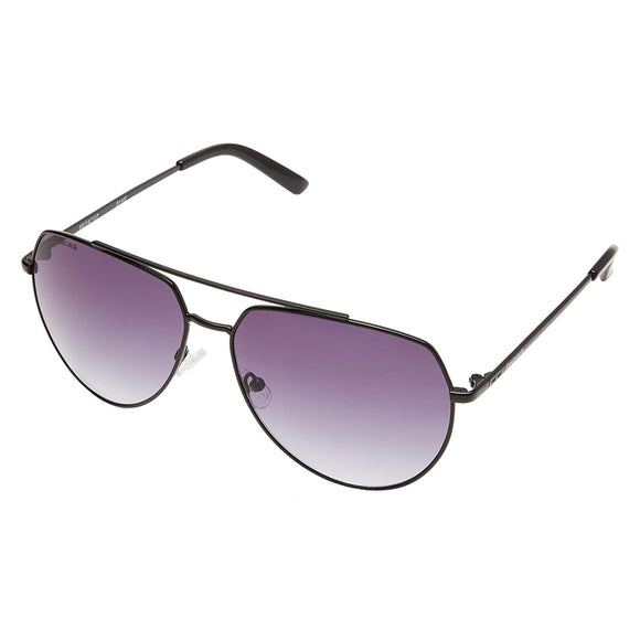 Fastrack M171BK1 Aviator Sunglasses Size - 60 Black / Grey