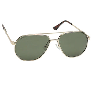 Fastrack M186GR2P Aviator Polarized  Sunglasses Gold / Green