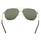 Fastrack M186GR2P Aviator Polarized  Sunglasses Gold / Green