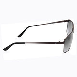 Fastrack M189BK2 Rectangle Sunglasses Size - 59 Gunmetal / Grey