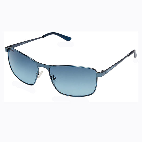 Fastrack M189BU1 Rectangle Sunglasses Size - 59 Black / Blue