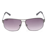 Fastrack M191BK4 Rectangle Polarized Sunglasses Size - 59 Silver / Grey