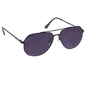 Fastrack M198BK4 Aviator Sunglasses  Black / Black