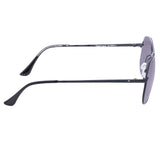 Fastrack M198BK4 Aviator Sunglasses Black / Black