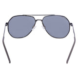 Fastrack M198SL5 Aviator Sunglasses Black / Silver