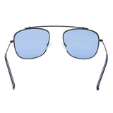 Fastrack M203BU3 Square Sunglasses Size - 56 Black / Blue