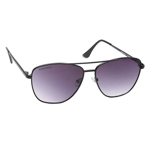 Fastrack M206BK4 Wayfarer Polarized Sunglasses Size - 54 Black / Grey