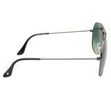 Fastrack M226GR4G Aviator Sunglasses Gunmetal / Green