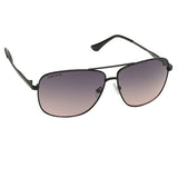 Fastrack M183BK3 Rectangle Sunglasses Black / Grey