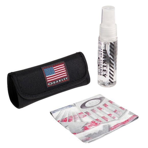 Oakley Lens Cleaning kit with Cleaning spray and micro fiber cloth for cleaning all types Eyeglasses and Sunglasses