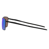 Oakley Ejector OO 4142 12 Rectangle Sunglasses Size 58 Satin Black/Prizm Sapphire