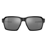 Oakley PARLAY OO 4143 04 Rectangle Sunglasses Size 58 Matte Black/Prizm Black Polarized