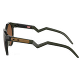 Oakley HSTN 9464 04 Round Sunglasses Size - 52 Olive Green with Prizm Tungsten Polarized