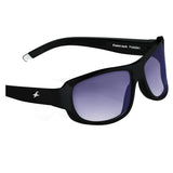 Fastrack P089BK1 Rectangle Sunglasses Black / Blue