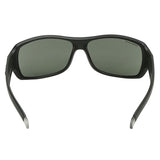 Fastrack P089GR3 Rectangle Sunglasses Black / Green