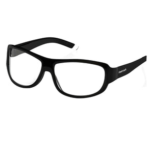 Fastrack P089WH4 Rectangle Sunglasses Black / Clear